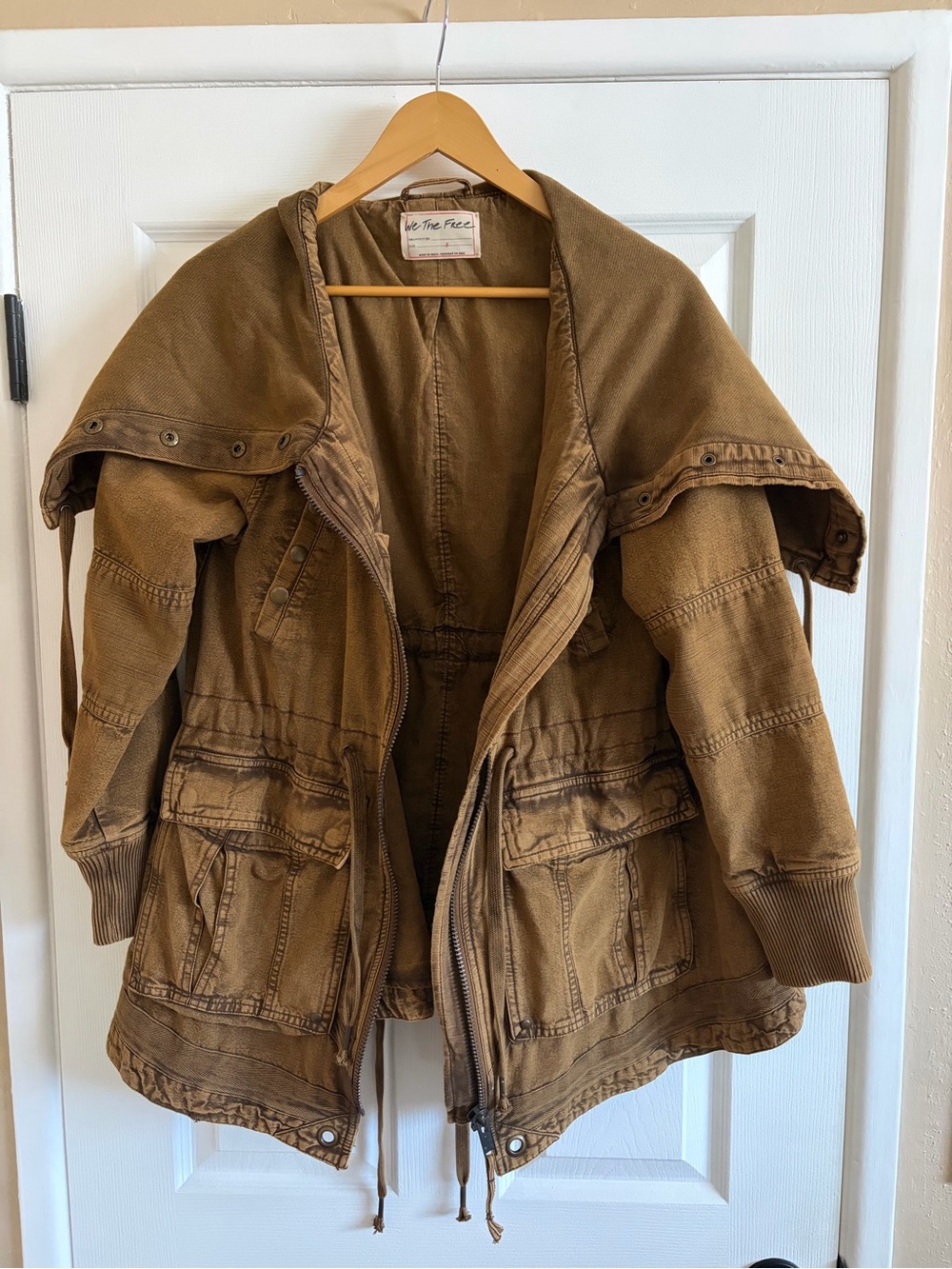 We the Free Free People chestnut jacket S